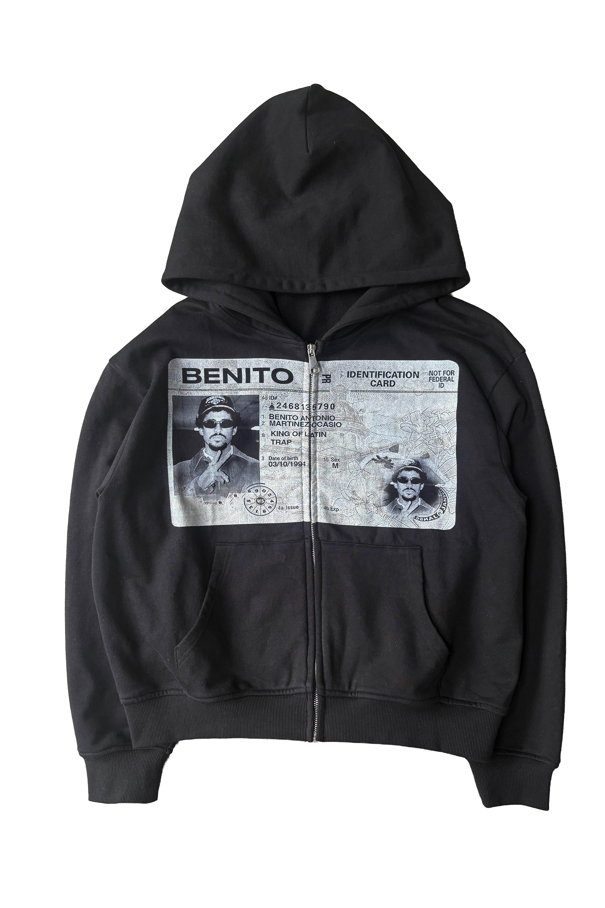 'benito' id zipup